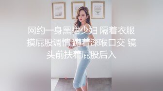 网约一身黑裙少妇 隔着衣服摸屁股调情 蹲着深喉口交 镜头前扶着屁股后入