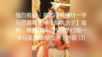 强烈推荐！高颜顶级身材一字马芭蕾舞女神【胡桃夹子】福利，裸身体操动作展示打炮一字马紫薇高潮喷水，炸裂 (3)