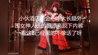   小伙酒店重金约炮大长腿外围女神人长的挺漂亮脱下内裤一看这B已经黑的不像话了呀