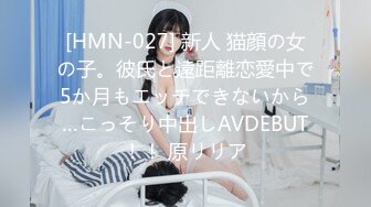 [HMN-027] 新人 猫顔の女の子。彼氏と遠距離恋愛中で5か月もエッチできないから…こっそり中出しAVDEBUT！！ 原リリア