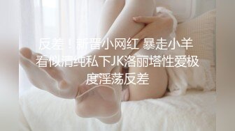 反差！新晋小网红 暴走小羊 看似清纯私下JK洛丽塔性爱极度淫荡反差