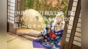 [HJMO-492] 親友対決！固定ディルド腰ふり競争1000回ふらなきゃ帰れまセン！！14