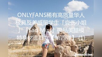 ONLYFANS稀有高质量华人极具反差感留学生「哀伤小姐」「Sad Miss」极品美腿模特身材面具女【第四弹】 (1)