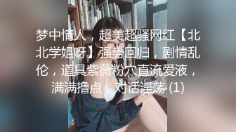 梦中情人，超美超骚网红【北北学姐呀】强势回归，剧情乱伦，道具紫薇粉穴直流爱液，满满撸点，对话淫荡 (1)