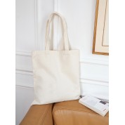 Large Brown Leather Shopper Bag