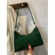 Chain Link Embossed Crossbody Bag