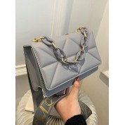 Designer Quilted Chain Shoulder Bag