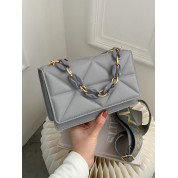 Designer Quilted Chain Shoulder Bag