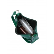 Green Patent Leather Shoulder Bag