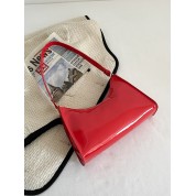 Patent Leather Small Makeup Bag