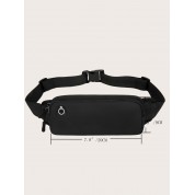 Black Cross Body Belt Bag