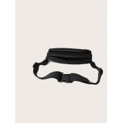 Black Cross Body Belt Bag