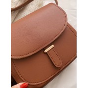 Flap Shoulder Bag With Strap