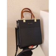 Black Square Cross Body Bag