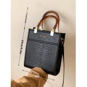 Black Square Cross Body Bag