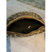 Designer Leopard Print Shoulder Bag