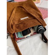 Brown Shoulder Bag For School