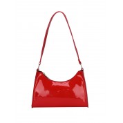 Red Patent Leather Evening Bag