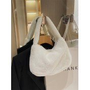 Coach White Top Handle Bag