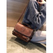 Shoulder Bag With Buckle Strap