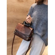 Shoulder Bag With Buckle Strap