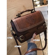 Shoulder Bag With Buckle Strap