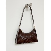 Small Brown Leather Tote Bag