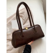 Brown Leather Tote Bag For Women