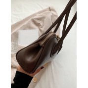 Brown Leather Tote Bag For Women