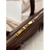 Brown Leather Tote Bag For Women