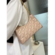 Double Chain Handle Quilted Bag