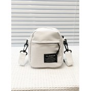 Canvas Crossbody Mini Tote Bag