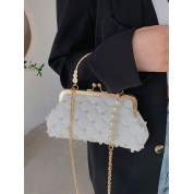 Quilted Faux Leather Shoulder Bag