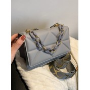 Designer Quilted Chain Shoulder Bag