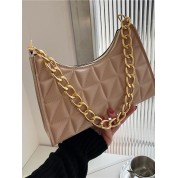 Double Chain Handle Quilted Bag