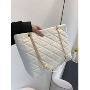 College Medium Quilted Leather Shoulder Bag