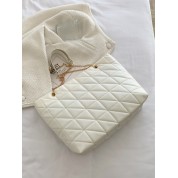 College Medium Quilted Leather Shoulder Bag