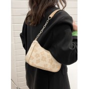 Quilted Leather Chain Shoulder Bag