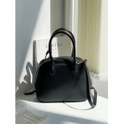 Black Designer Top Handle Bag