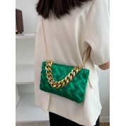 Braided Top Handle Shoulder Bag