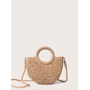 Mini Zip Top Crossbody Bag