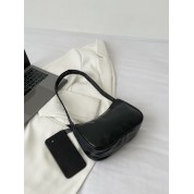 Simple Small Black Crossbody Bag