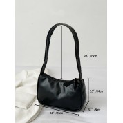 Simple Small Black Crossbody Bag