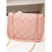 Quilted Satchel Bag For Women