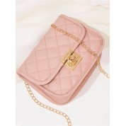 Quilted Satchel Bag For Women