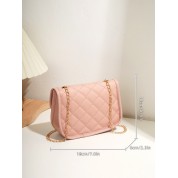 Quilted Satchel Bag For Women