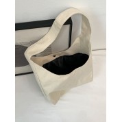 Large White Canvas Tote Bag