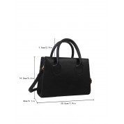 Designer Leather Top Handle Bag