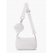 Coach White Leather Purse Bag