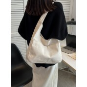 Large White Canvas Tote Bag